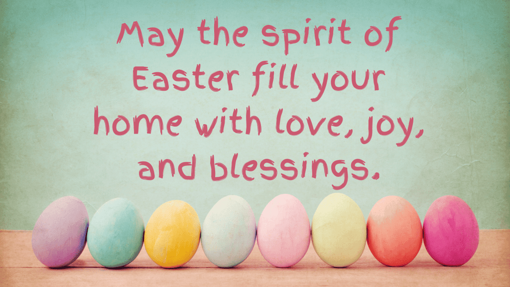 Happy Easter wishes 